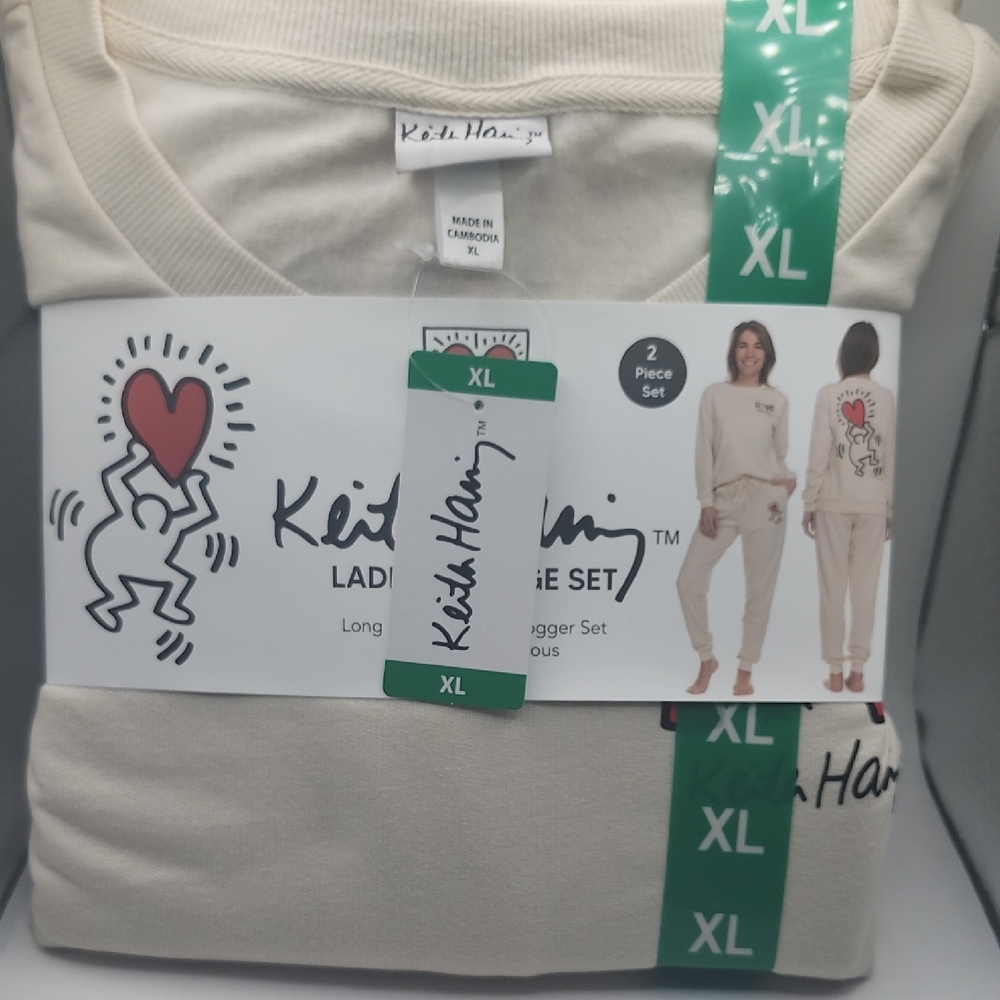 Keith Haring Women's Cream Lounge Set